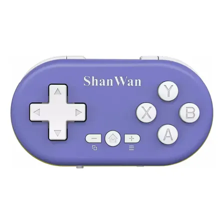 Joystick Bluetooth Mini Para Ps4 Ps3 Switch Xbox Purple