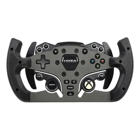 Mod Volante Simulador Moza R3 R5 R9 Steering Wheel F1 Gt3 Negro