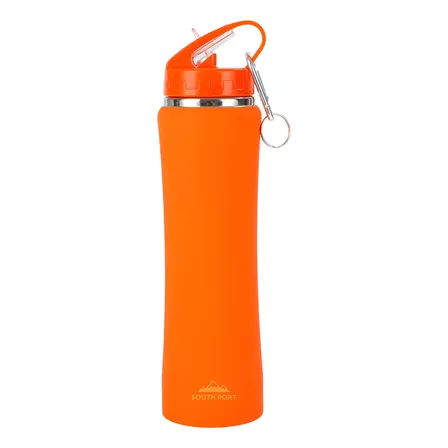 Botella Termica Sport South Port By Gadnic 500ml Acero Inoxidable 304 20 Horas Frio 12 Horas Calor Sorbete Asa Pico Rebatible