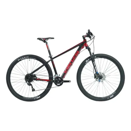 Bicicleta Mtb Venzo Raptor R29 Shimano cues 2x9 2024 Color Negro/rojo Tamaño Del Cuadro L