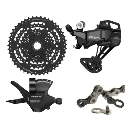 Transmisión Monoplato Shimano Essa 1x8 11-45t