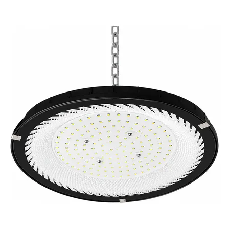 Pack X2 Lampara Colgante Galponera Highbay Led 200w Ip65 Negro