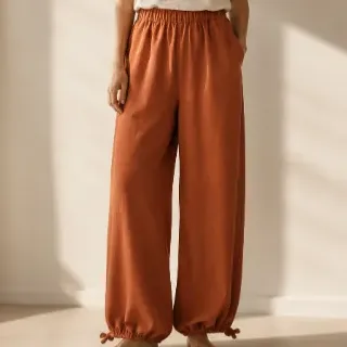Babucha Baggy Aladin Dulce Camila Clothes Terracota Lisa Unico