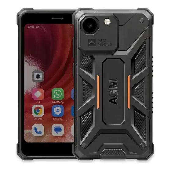 Celular Mini Resistente A Golpes P Trabajo Adultos Agm Activ