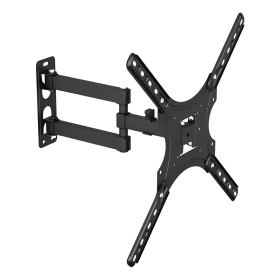 Soporte De Pared Tv Movil 17 A 55 26 32 40 42 Pulgadas Noga Color Negro