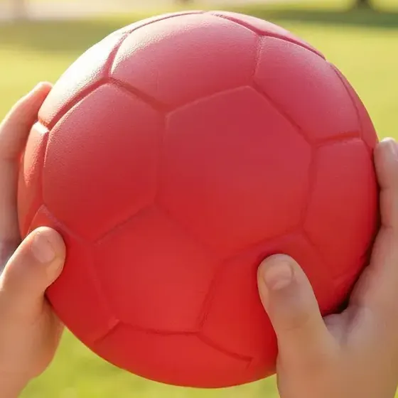 Pelota De Fútbol 18 Cm Goma Espuma Macu Color