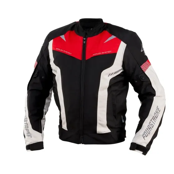 Campera Moto Fourstroke Warrior Cordura Protecciones En Fas!