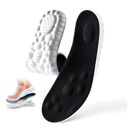 Plantillas Deportivas Antifatiga Running Trekking Premium 40 Al 44 Negro