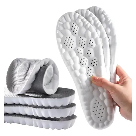 Plantillas Padel Deportivas Anti Impacto Confort Runnig Pie 41-46 Negro