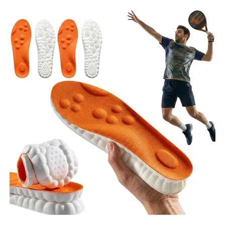 Plantillas Padel Deportivas Anti Impacto Confort Pack Doble 41-46 Negro