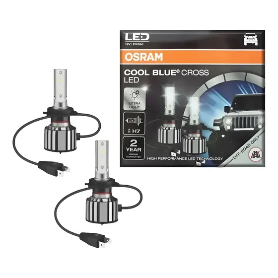 Cree Led Lámparas X 2 Unidades H7 Osram Cool Blue 6000k