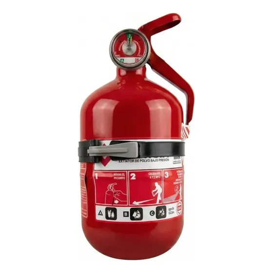 Kit Matafuego Georgia 1kg Auto Apto Vtv Ruta + Soporte Plast