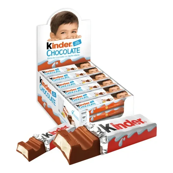 Chocolate Kinder Barra 12g Caja x 24 Unidades