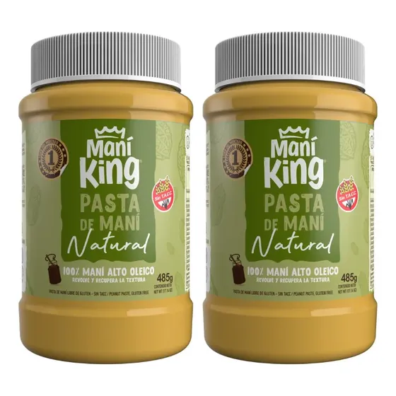 Pasta De Mani Natural X 2u - Mani King