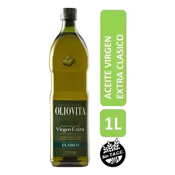 Aceite de oliva Oliovita Clasico Extra virgen pet 1 Litro