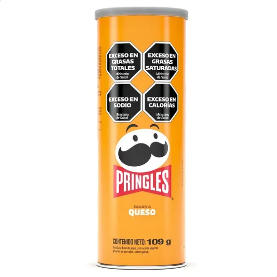 Papas Fritas Pringles Queso Cheddar 109g