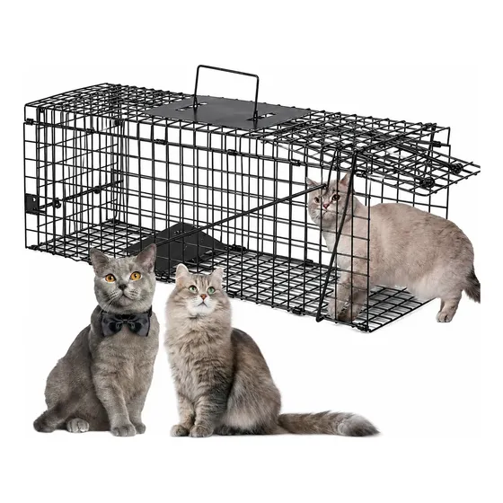 Jaula Trampa Gatos Castracion Traslados Ferales Profesional