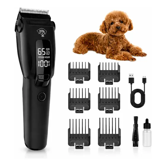 Peladora Canina Profesional Inalámbrica Recargable Usb-c Led