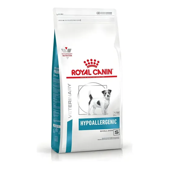 Alimento Royal Canin Veterinary Hipoalergénico Pequeno para perro adulto de raza pequeña sabor mezcla