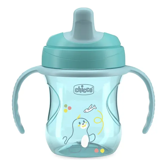 Chicco Vaso De Aprendizaje 6m+ Azul 200ml