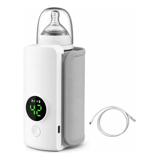 Calentador Mamaderas Inalámbrico Portátil 6 Temperaturas Usb