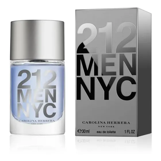 perfume Carolina Herrera 212 Nyc Eau De Toilette Para Hombres X 30ml