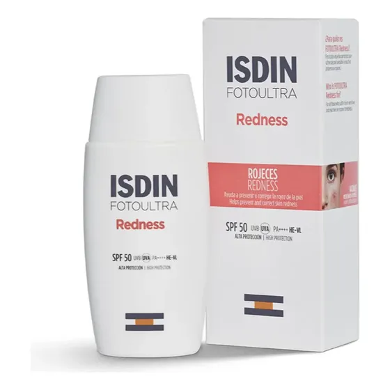 Isdin fotoultra fps50 redness