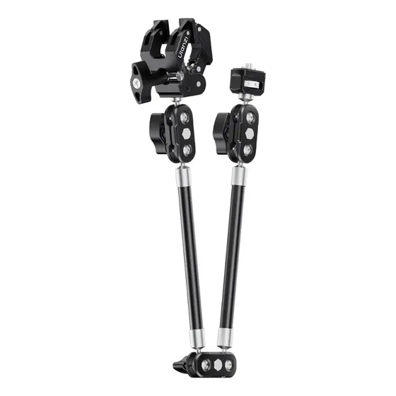 Kit Brazo Magico Ulanzi C083 Super Clamp Pinza Celular Led