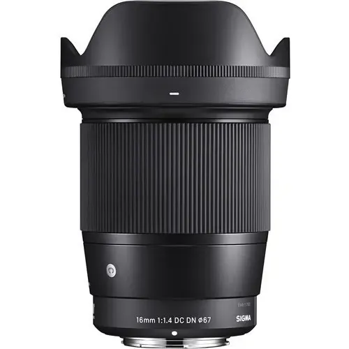 Lente Sigma 16mm F1.4 Dc Dn Para Sony E 4 Años