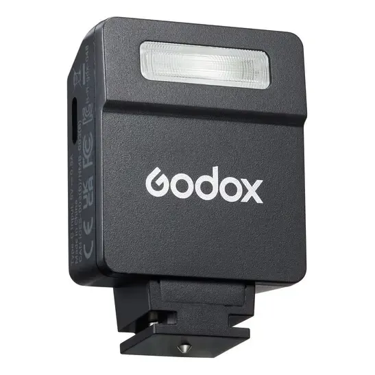 Flash Godox iM22 Manual con Batería Recargable para Canon, Nikon y Sony