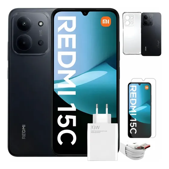 Xiaomi Redmi 15c 16gb Ram / 256 Gb Memoria Cargador + Funda