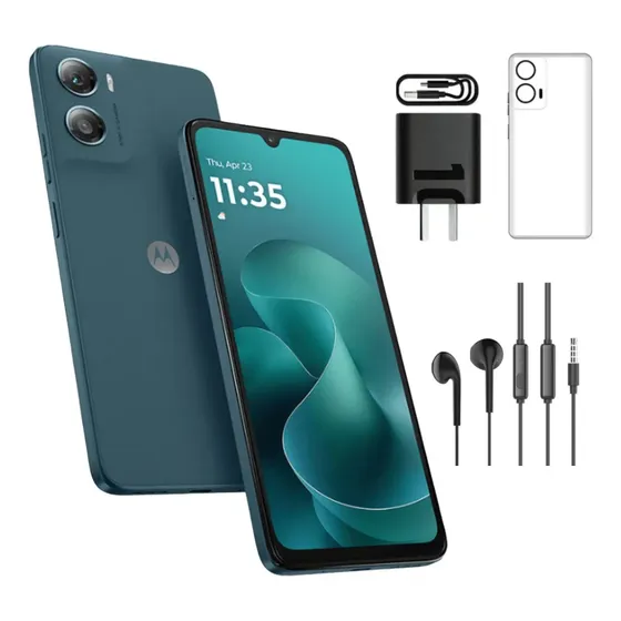 Motorola Moto G06 Azul 128gb 8gb Ram (expandible) +auricular