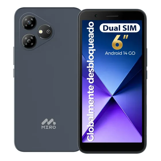 Celular Miro A1 5.99'' Hd Octa-core Android14 2+32gb 4g