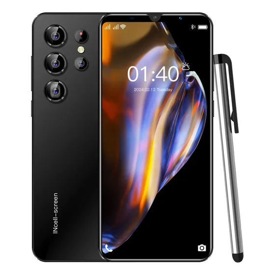 Smartphone S24 Ultra 5.0 En Rom8gb Ram1gb Negro