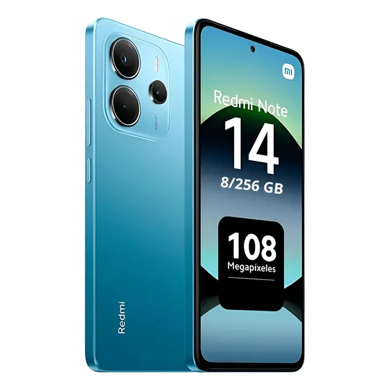 Xiaomi Redmi Note 14 4g 256gb 8gb Ram Dual Sim 108mp 5500mah Color Azul Océano