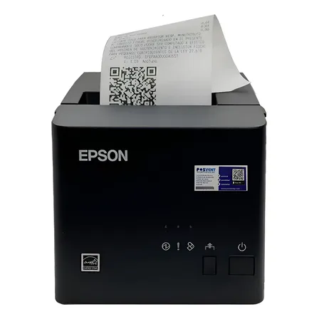 Impresora Epson Tmt20 Usb Termica Comandera Tickeadora Negro