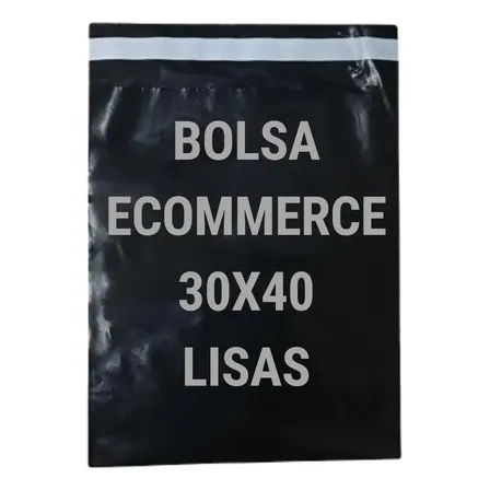 Bolsas Sobres E Commerce 32x45 C/adhesivo X100 Libre Color Negro 30x40
