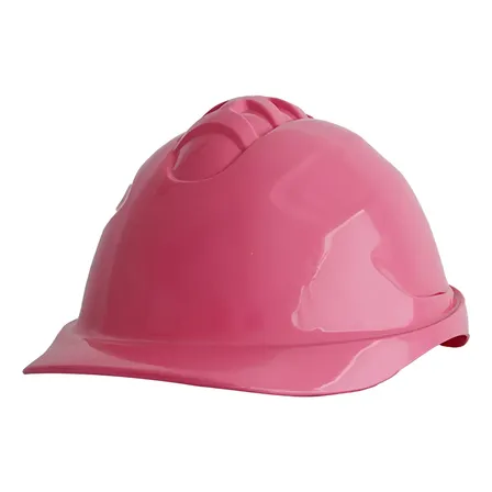 Casco De Seguridad Industrial Con Arnes  Fasttrack Obra Rosa