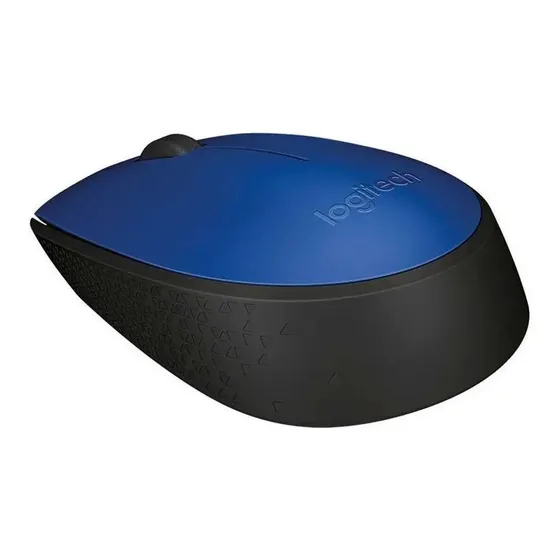 Mouse Logitech Inalambrico M170 M170- 910-006864 azul y negro