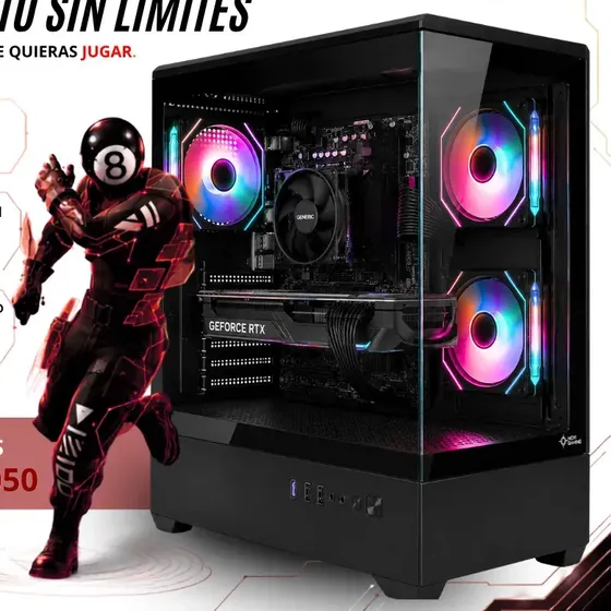Pc Gamer Amd Ryzen 7 5700 | 32 Gb Dual Channel | 1 Tb | Rtx 3050 | Gabinete 3 Coolers Argb | Wifi | Pc Armada Noxi