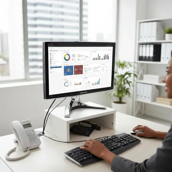 Soporte Base Eleva Monitor Para Pc Elevador 34x23 Escritorio