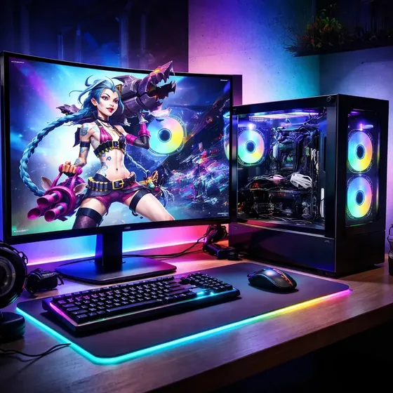 Pc Gamer Ecovision * Ryzen 7 5700G * 32GB RAM * SSD 960GB * Fuente Certificada 700W 80+ Bronce * Gabinete Gamer RGB * Antena Wifi