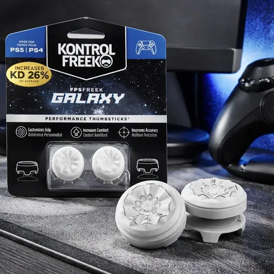 Kontrolfreek Galaxy Grip Joystick Alto Agarre Ps4 Ps5 Pc
