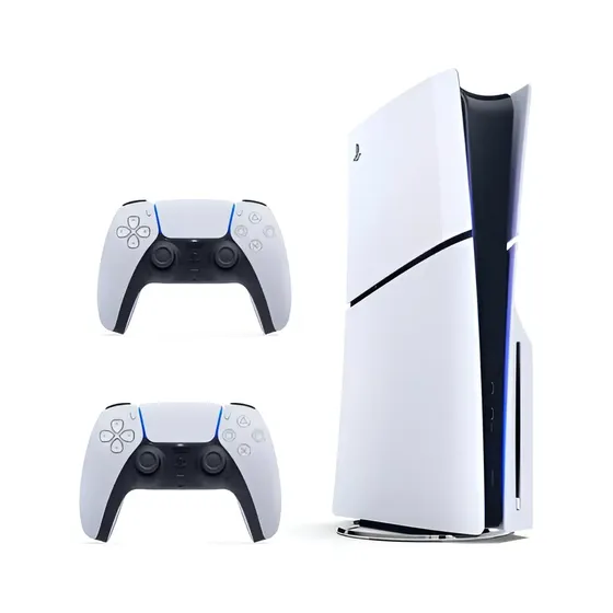 Sony PlayStation 5 slim 1TB extra dualSense controller color blanco