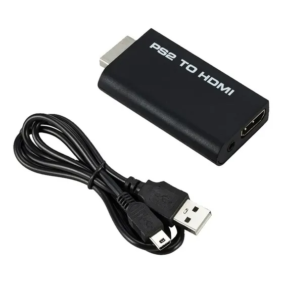 Conversor Adaptador Ps2 Playstation 2 Play2 A Hdmi C/audio