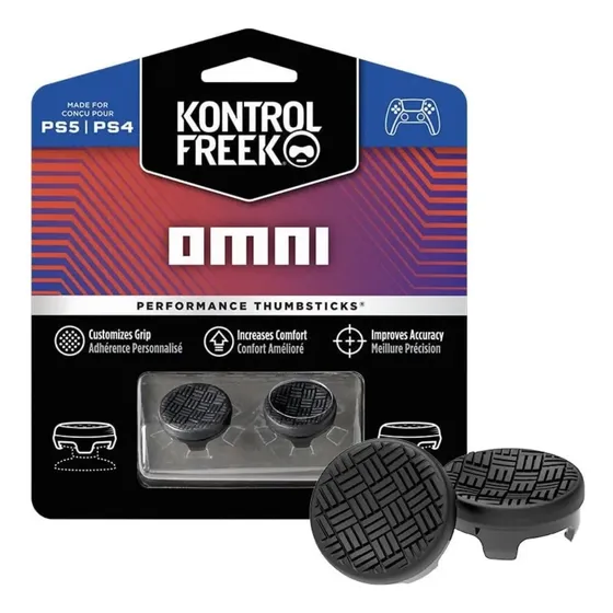 Kontrolfreek Omni Grip Joystick Precisión Cubre Stick Negro