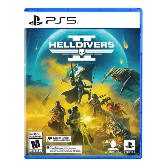 Juego Físico Helldivers 2 para PlayStation 5