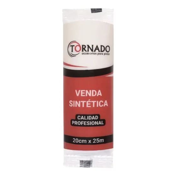 Venda Tornado 20cm x 25m Fibrada Membrana Líquida Blanco Impermeabilización Techos 5m²