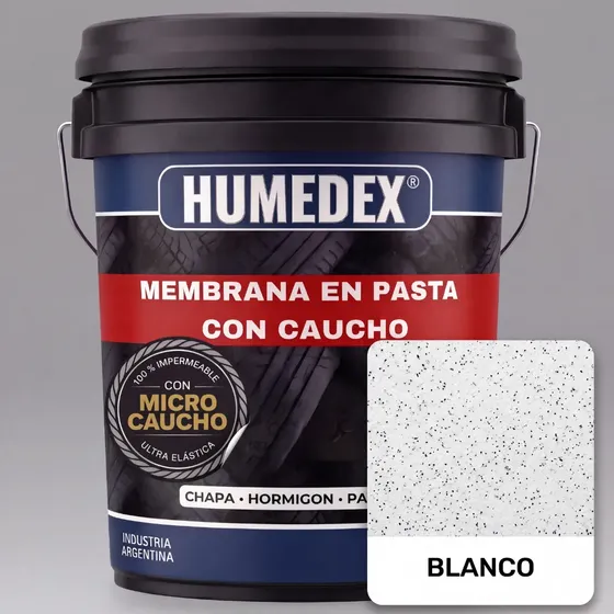Membrana Liquida Pasta Caucho Impermeabilizante Techos 20kg Gris Mate