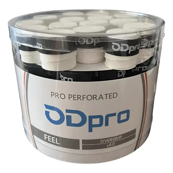 Cubregrip Odpro Padel Tenis Lisos X60 Unidades Blancos